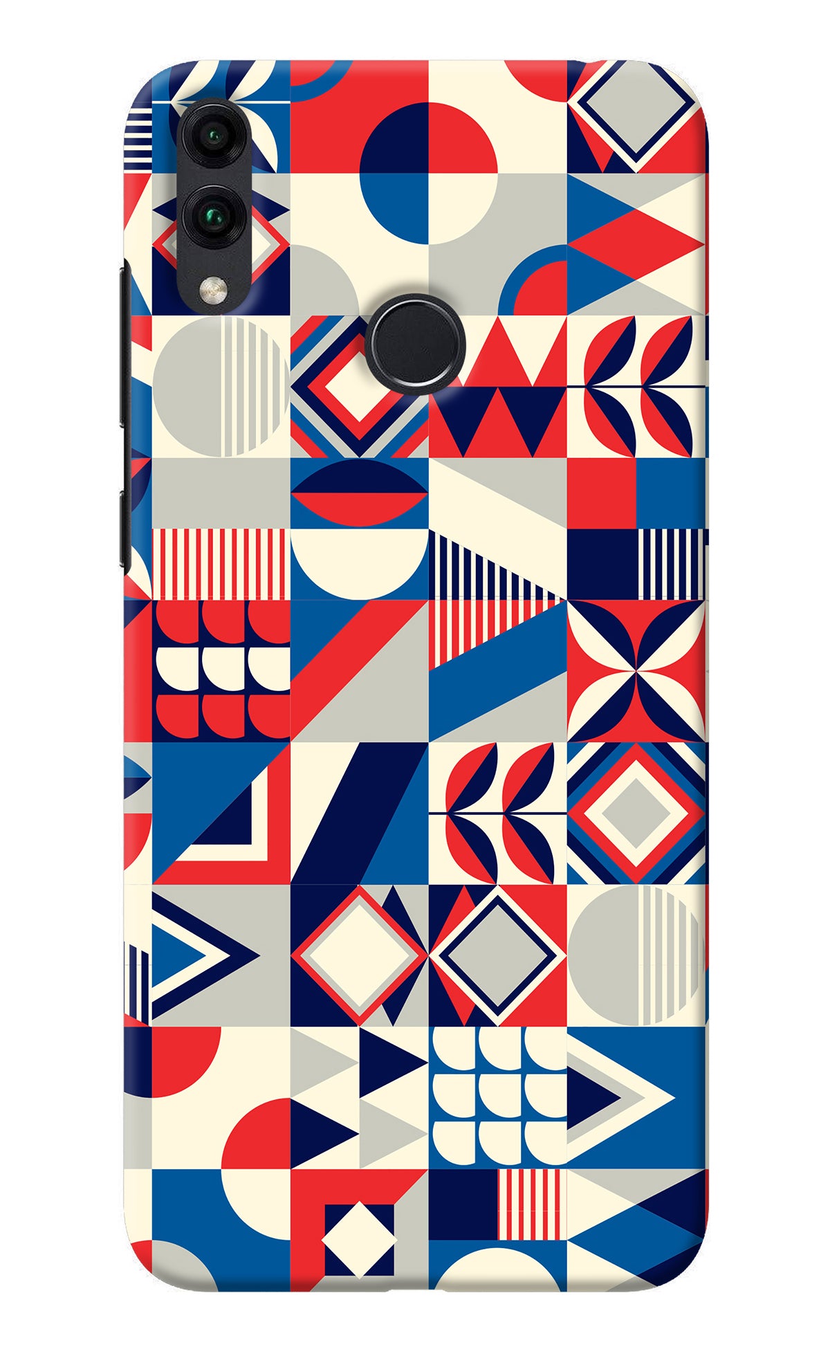 Colorful Pattern Honor 8C Back Cover