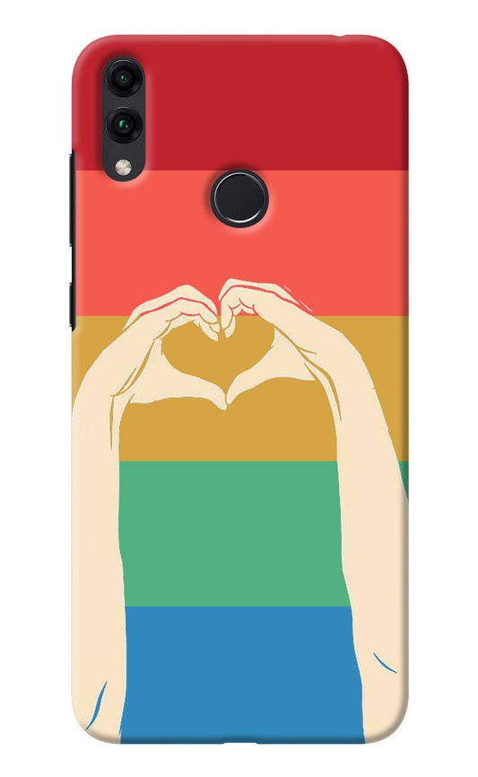 Vintage Love Honor 8C Back Cover