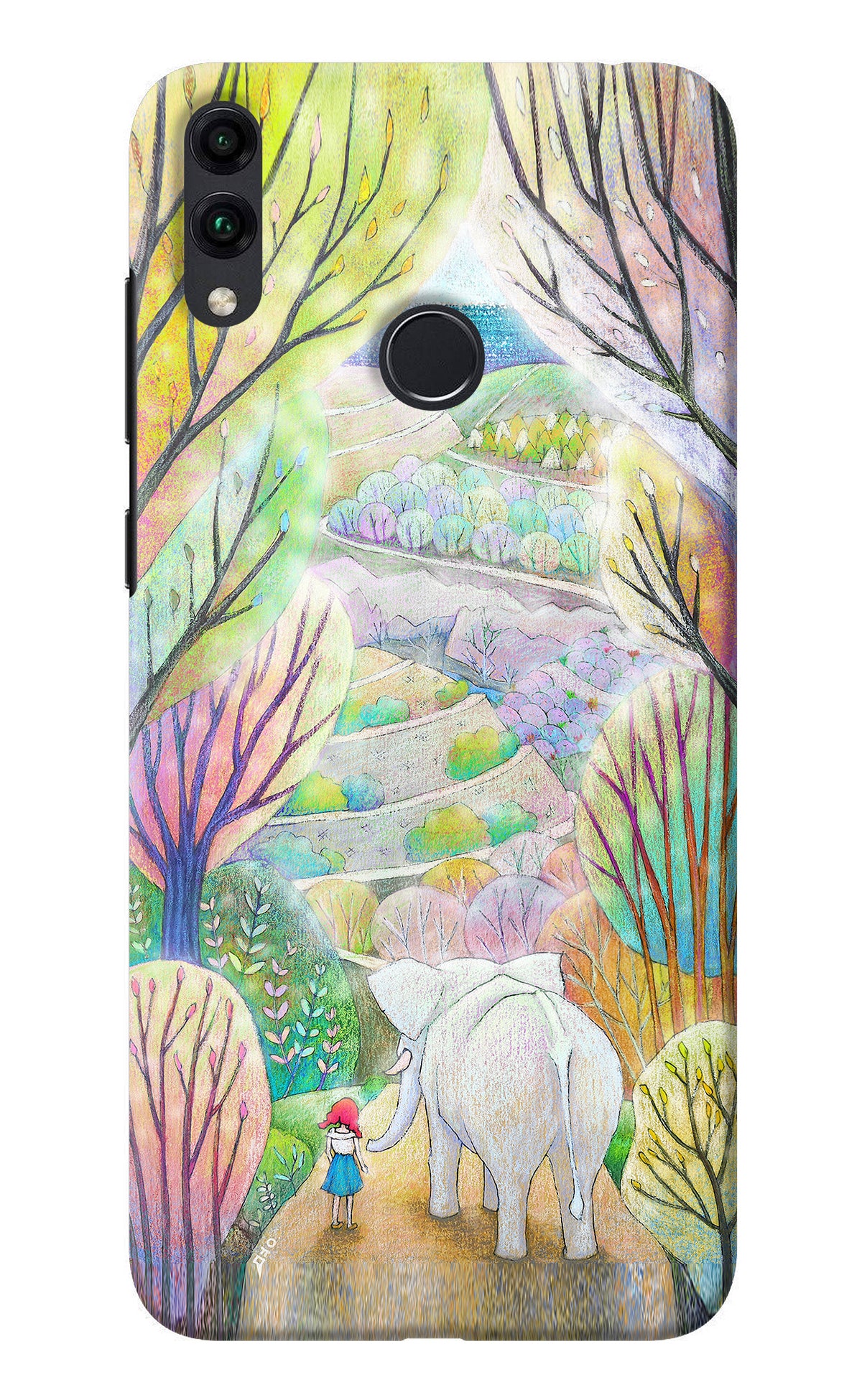 Nature Painting Honor 8C Back Cover