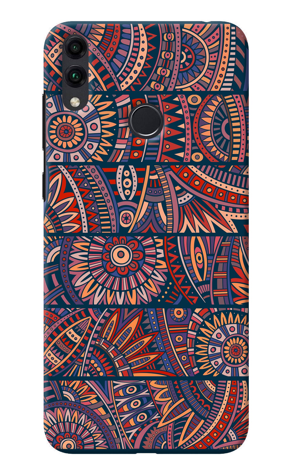 African Culture Design Honor 8C Back Cover