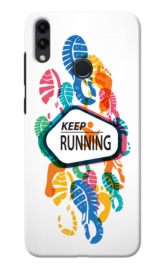Keep Running Honor 8C Back Cover