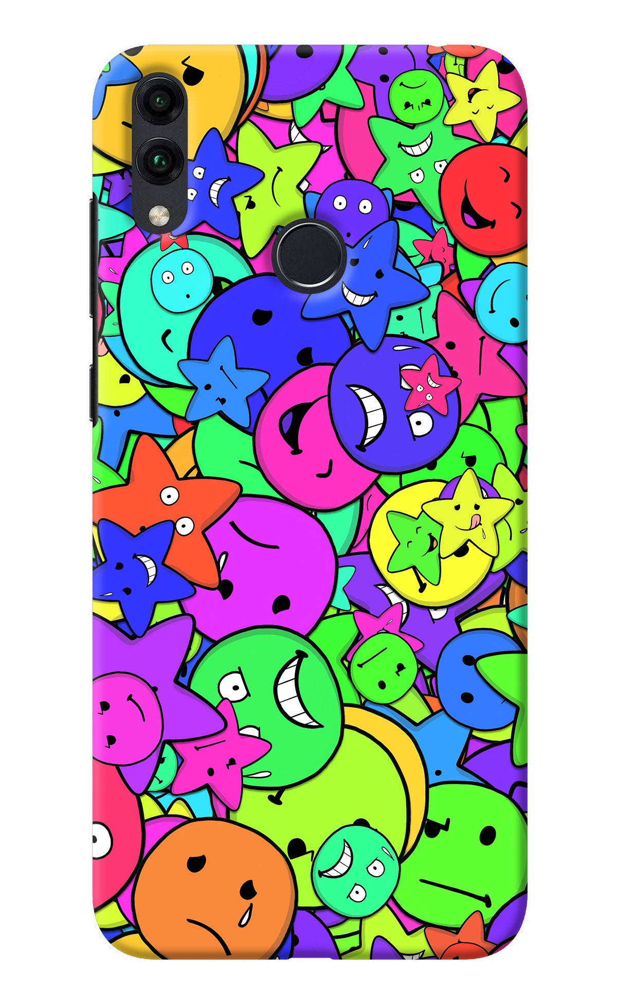 Fun Doodle Honor 8C Back Cover