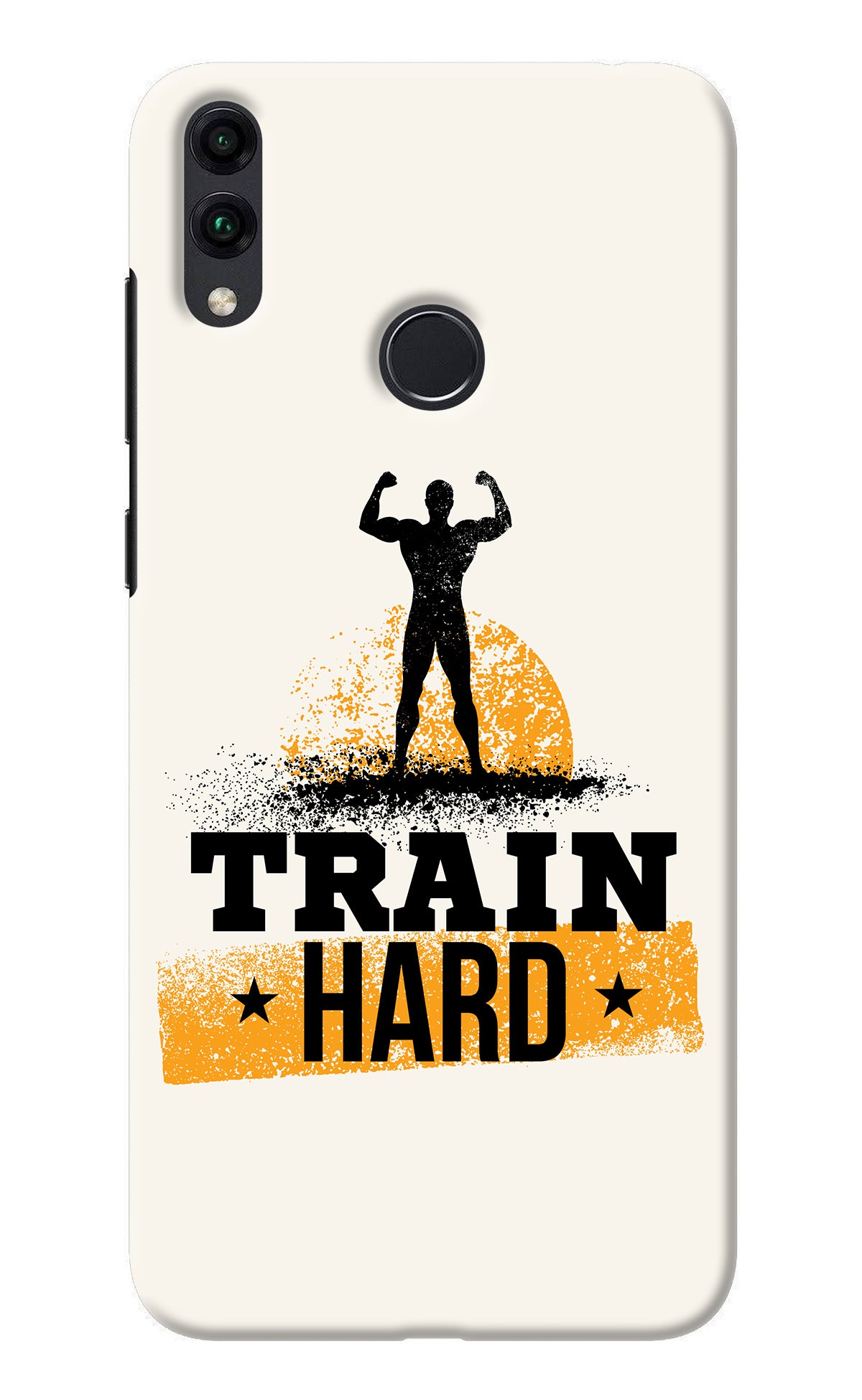 Train Hard Honor 8C Back Cover
