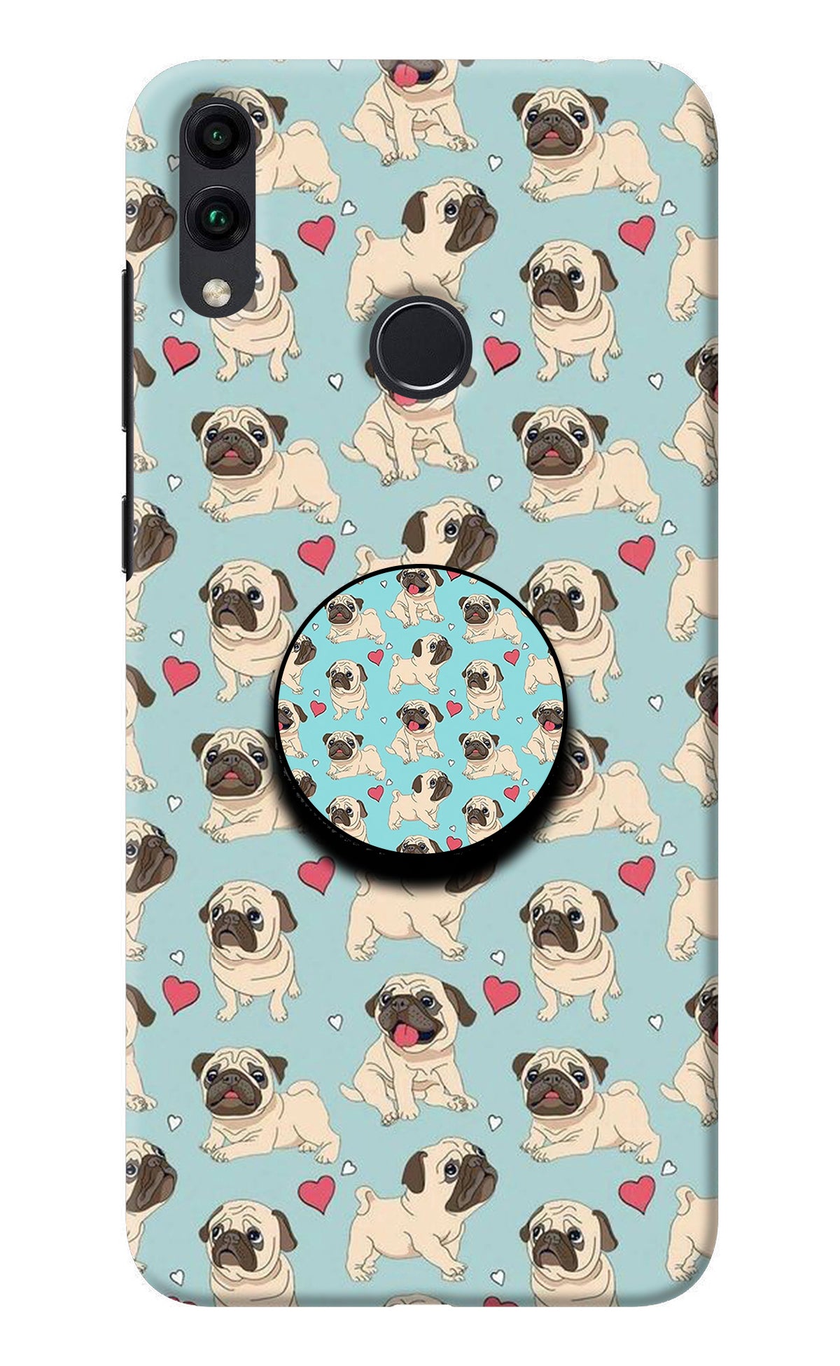 Pug Dog Honor 8C Pop Case