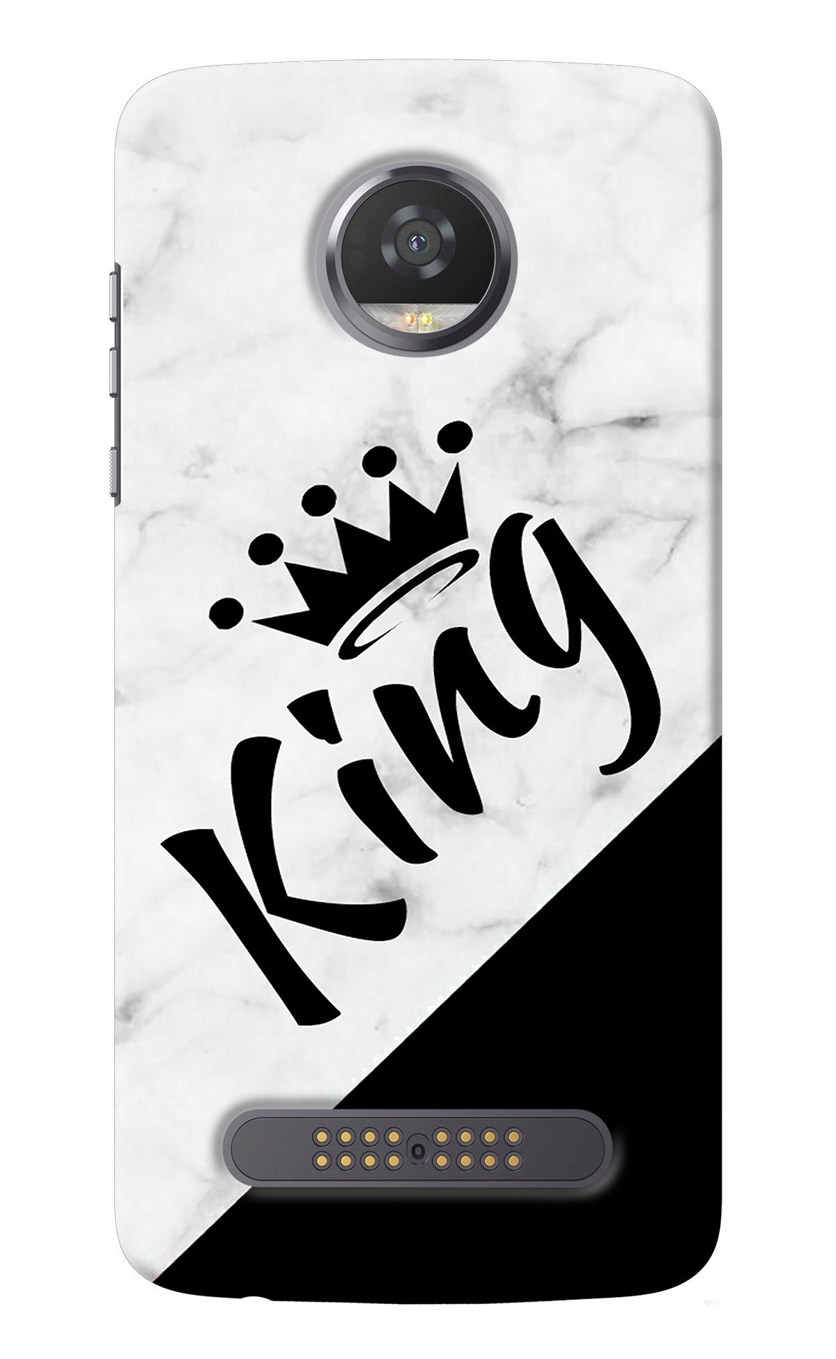 King Moto Z2 Play Back Cover