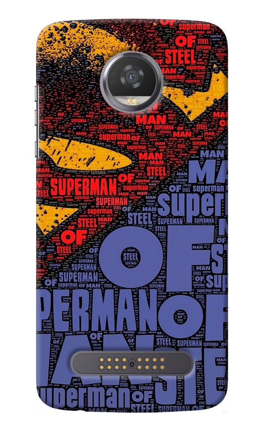Superman Moto Z2 Play Back Cover