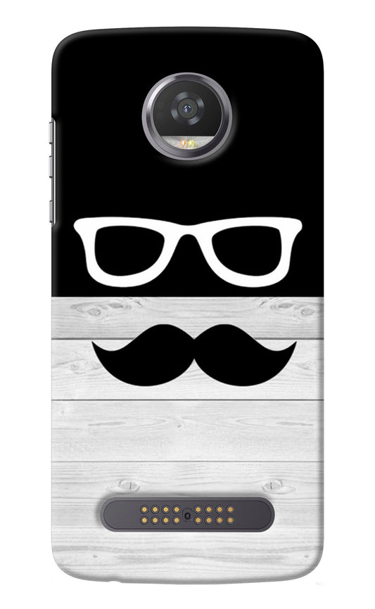 Mustache Moto Z2 Play Back Cover