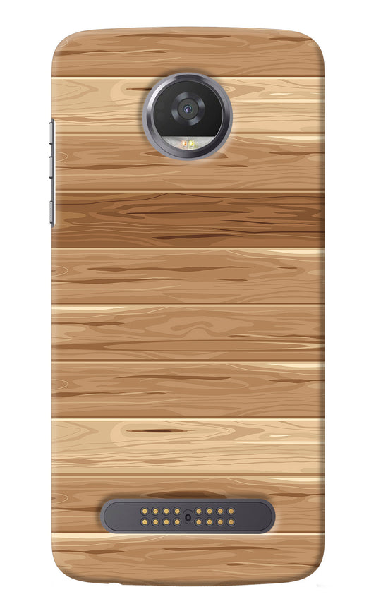 Wooden Vector Moto Z2 Play Back Cover