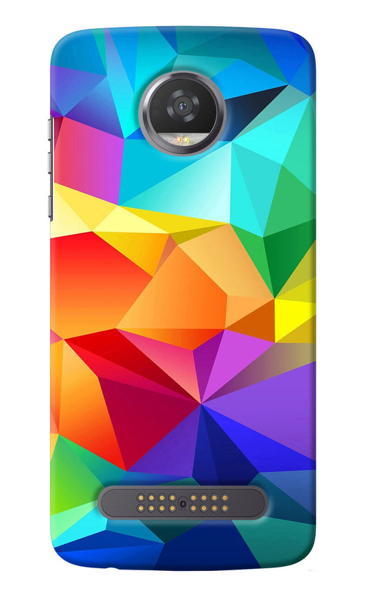 Abstract Pattern Moto Z2 Play Back Cover