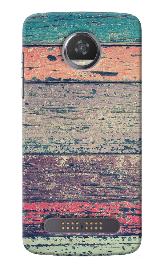 Colourful Wall Moto Z2 Play Back Cover