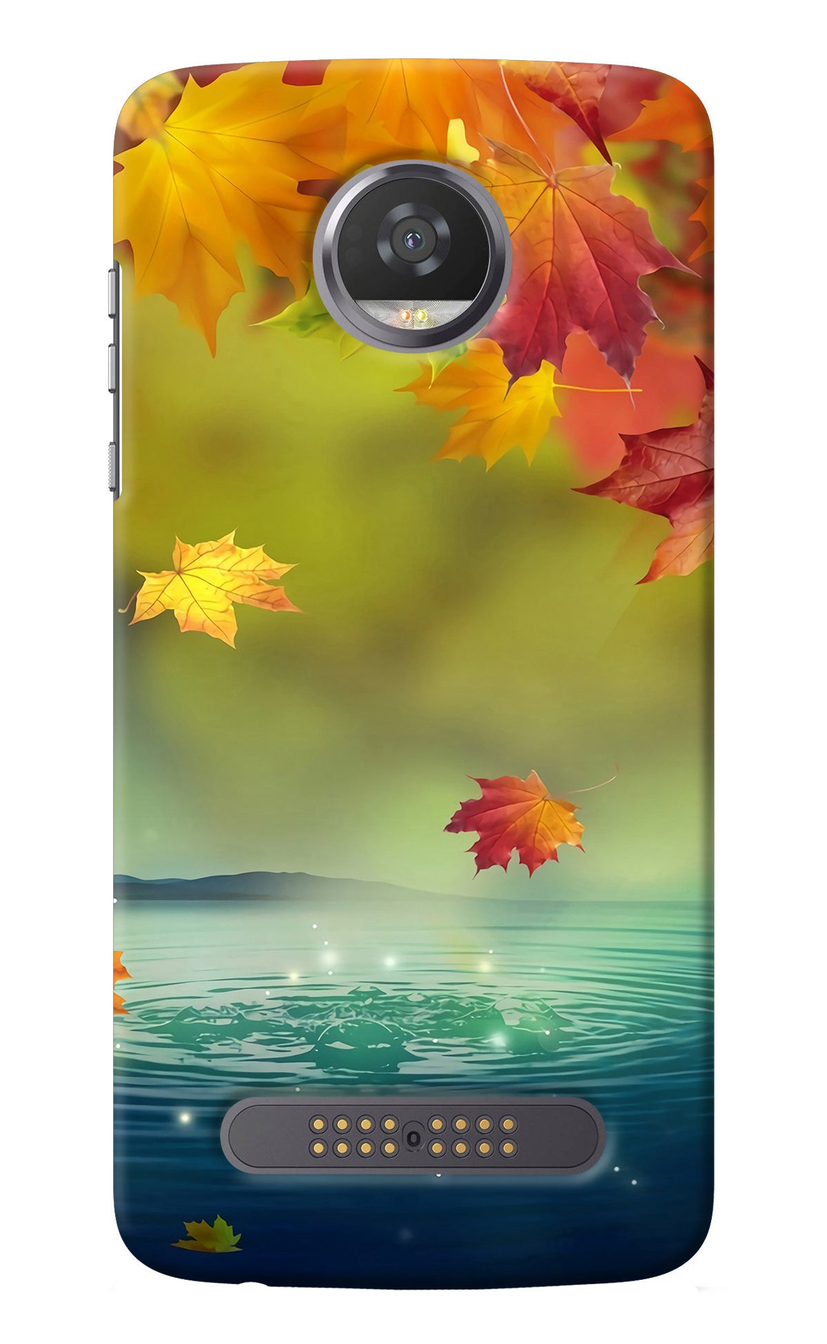 Flowers Moto Z2 Play Back Cover