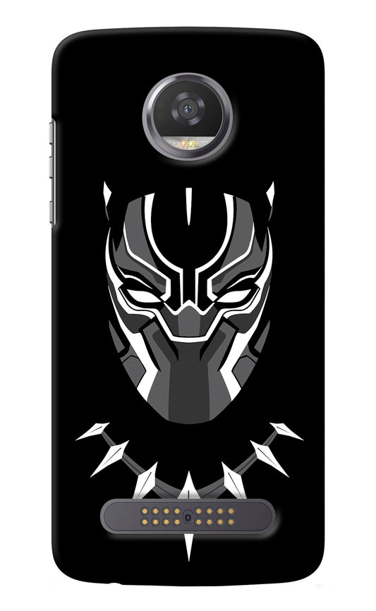 Black Panther Moto Z2 Play Back Cover