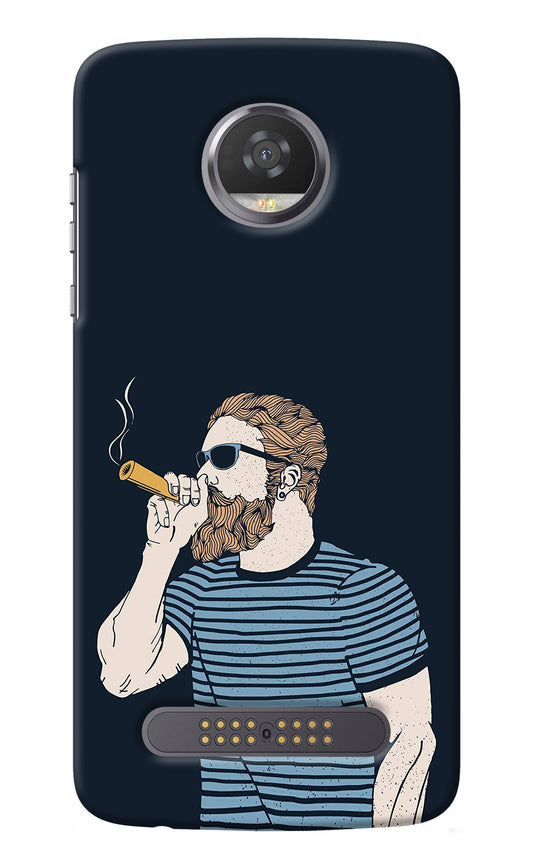 Smoking Moto Z2 Play Back Cover