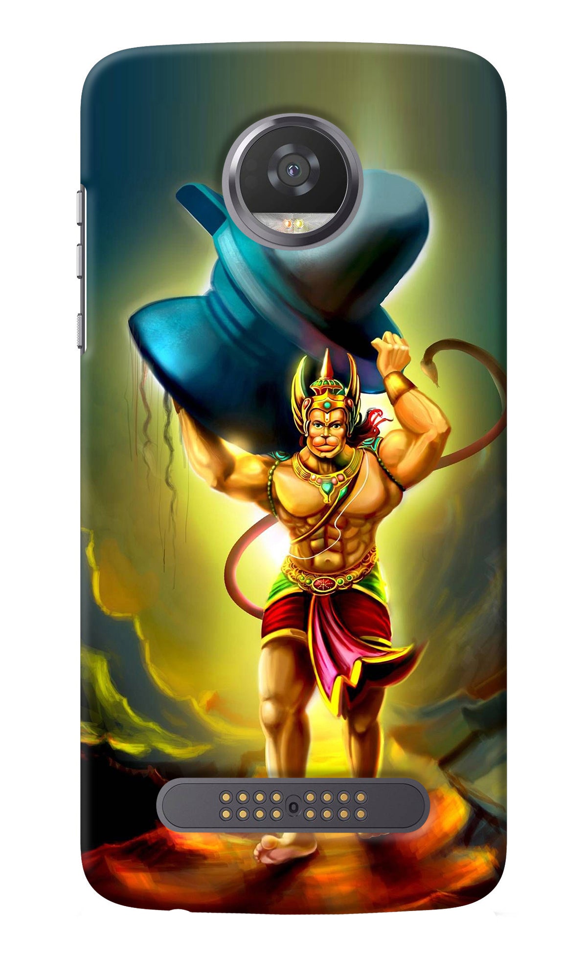 Lord Hanuman Moto Z2 Play Back Cover