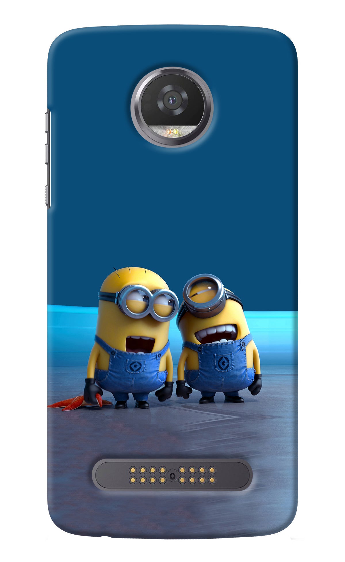 Minion Laughing Moto Z2 Play Back Cover