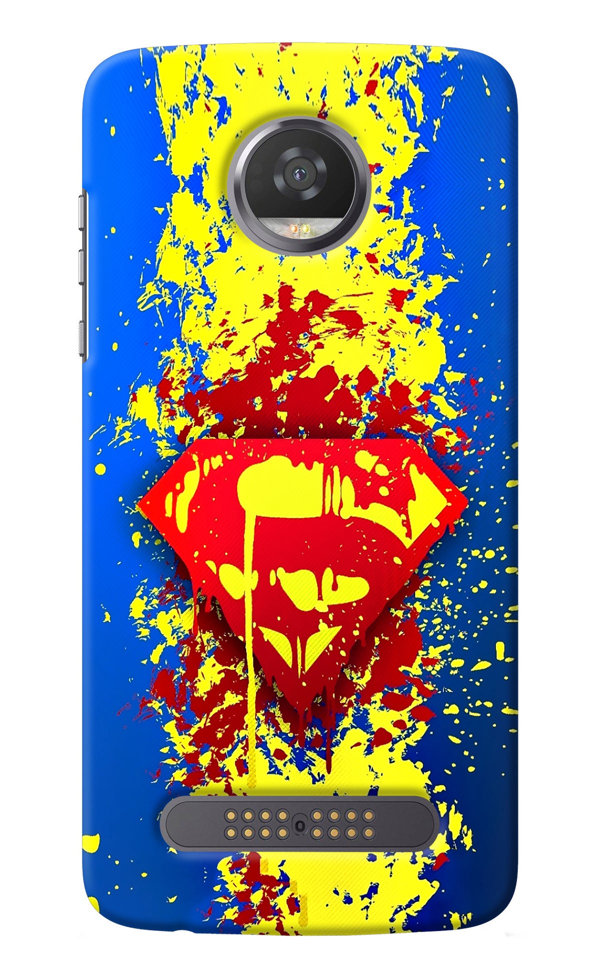 Superman logo Moto Z2 Play Back Cover