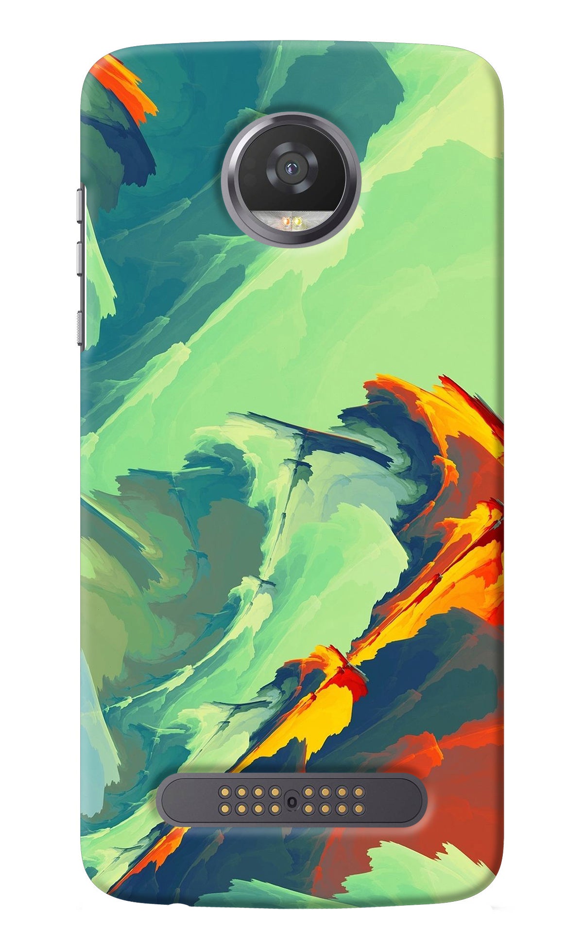 Paint Art Moto Z2 Play Back Cover