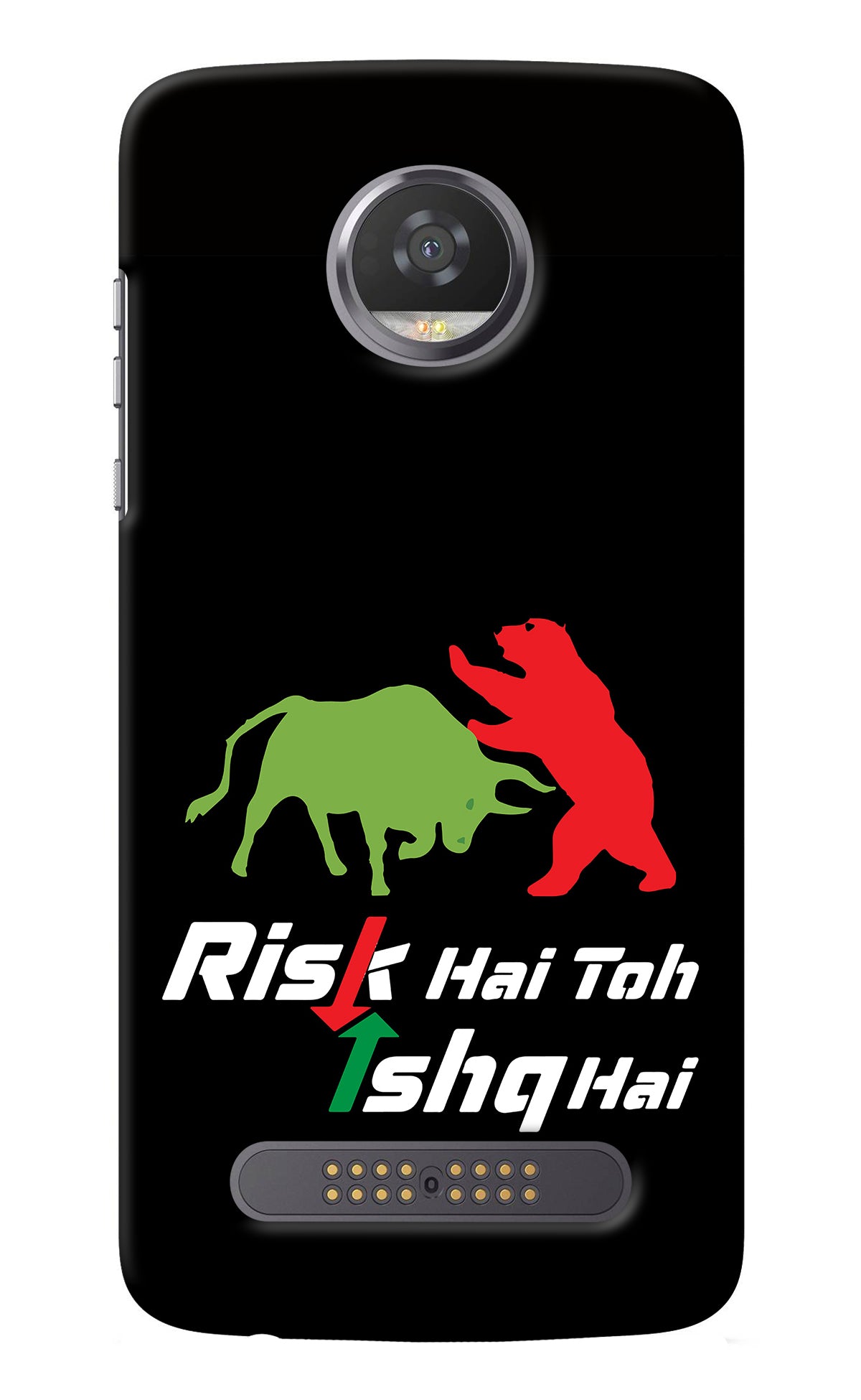 Risk Hai Toh Ishq Hai Moto Z2 Play Back Cover