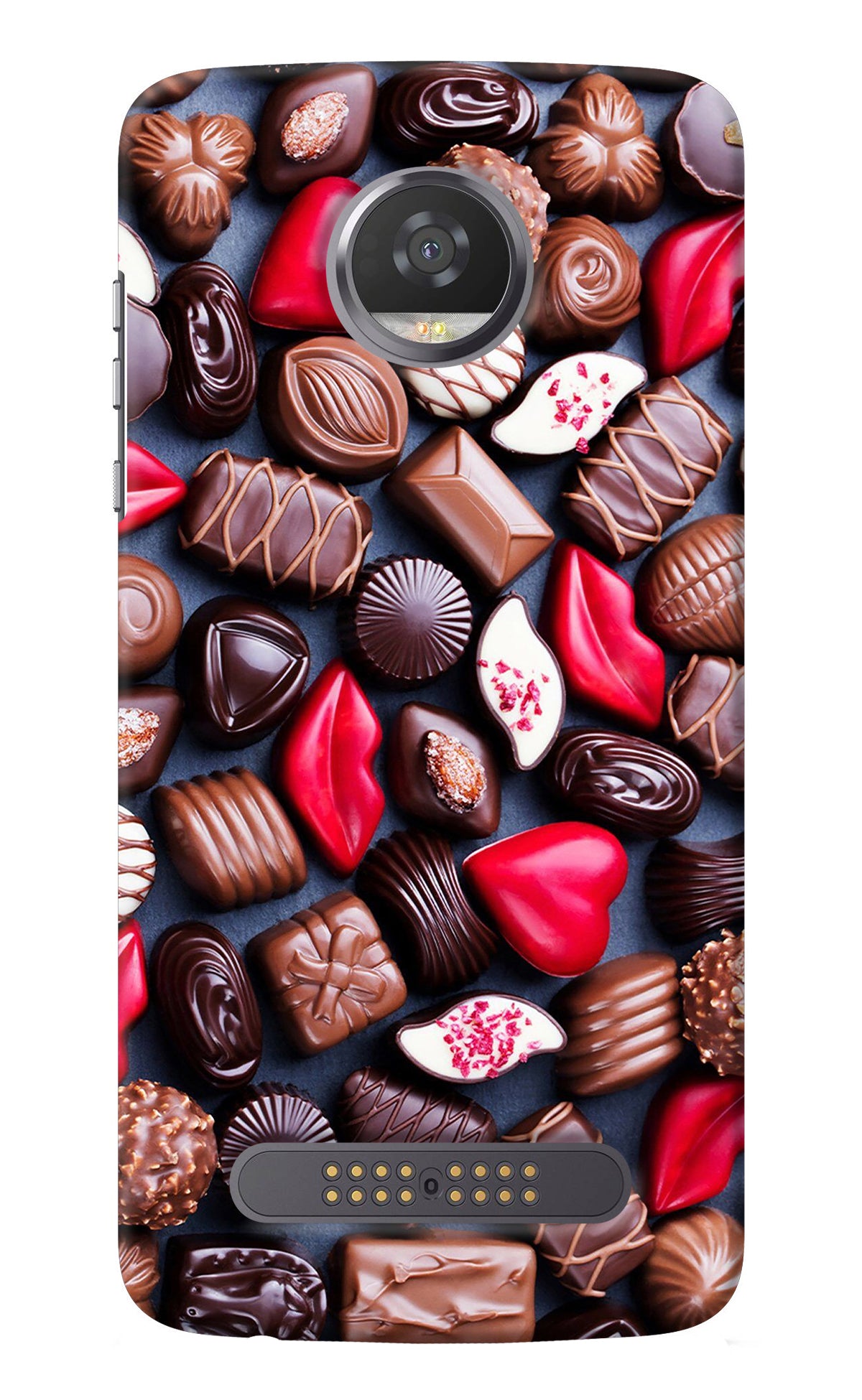 Chocolates Moto Z2 Play Back Cover