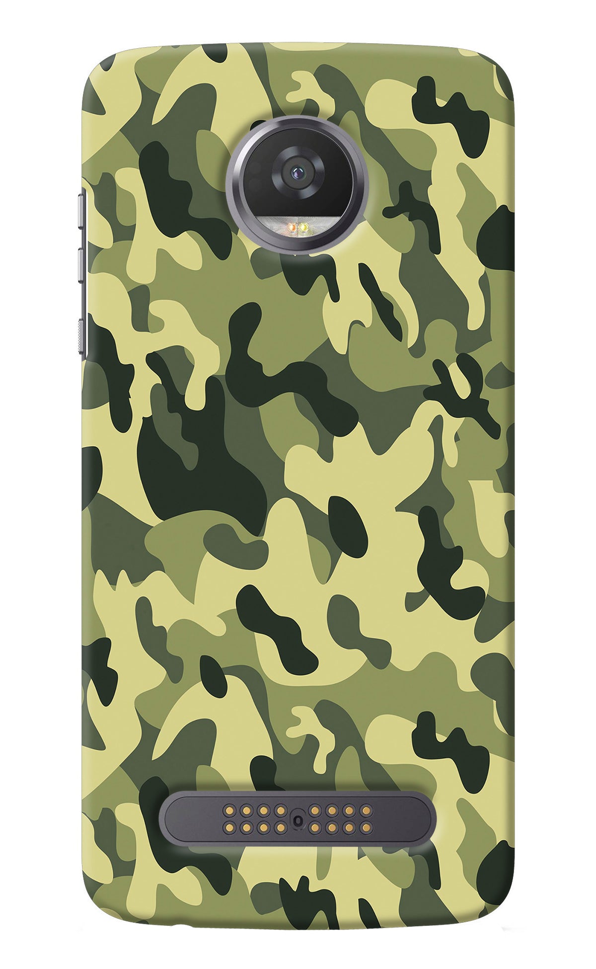 Camouflage Moto Z2 Play Back Cover