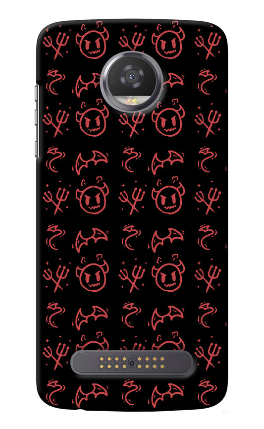 Devil Moto Z2 Play Back Cover