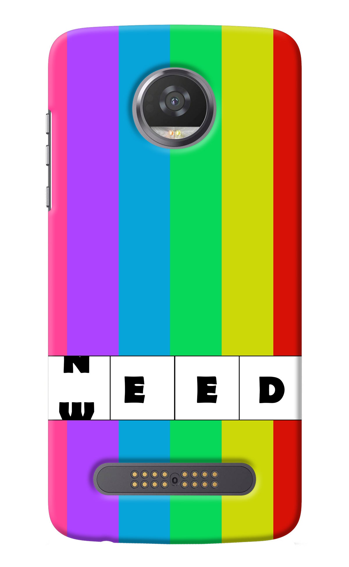 Need Weed Moto Z2 Play Back Cover