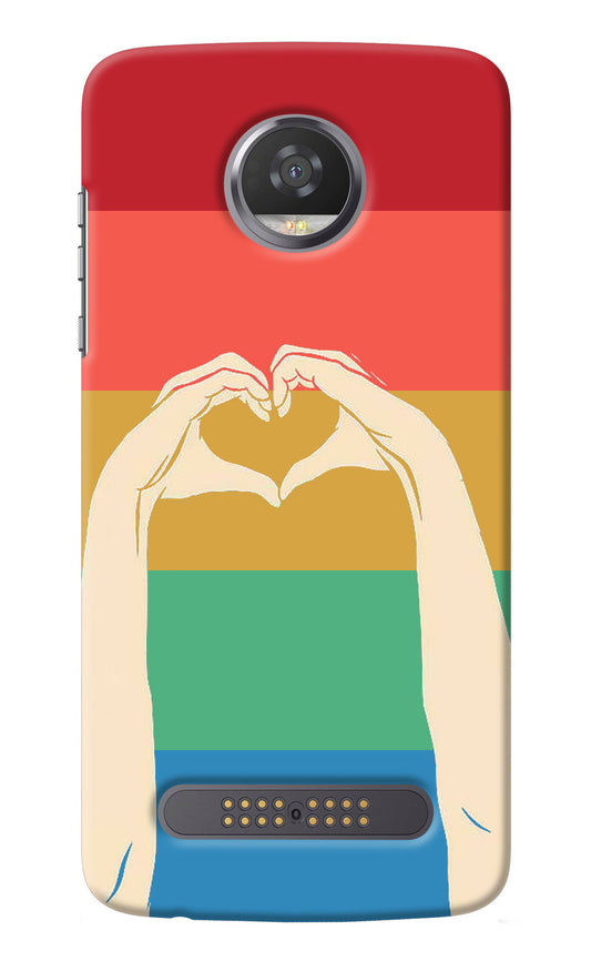 Vintage Love Moto Z2 Play Back Cover