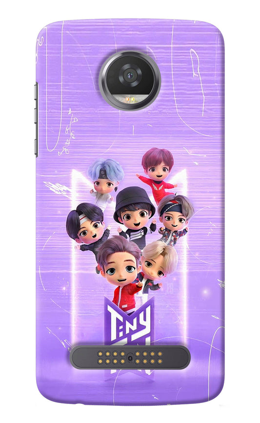 BTS Tiny Tan Moto Z2 Play Back Cover