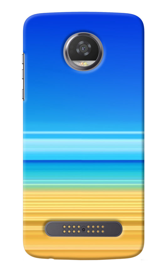 Beach Art Moto Z2 Play Back Cover