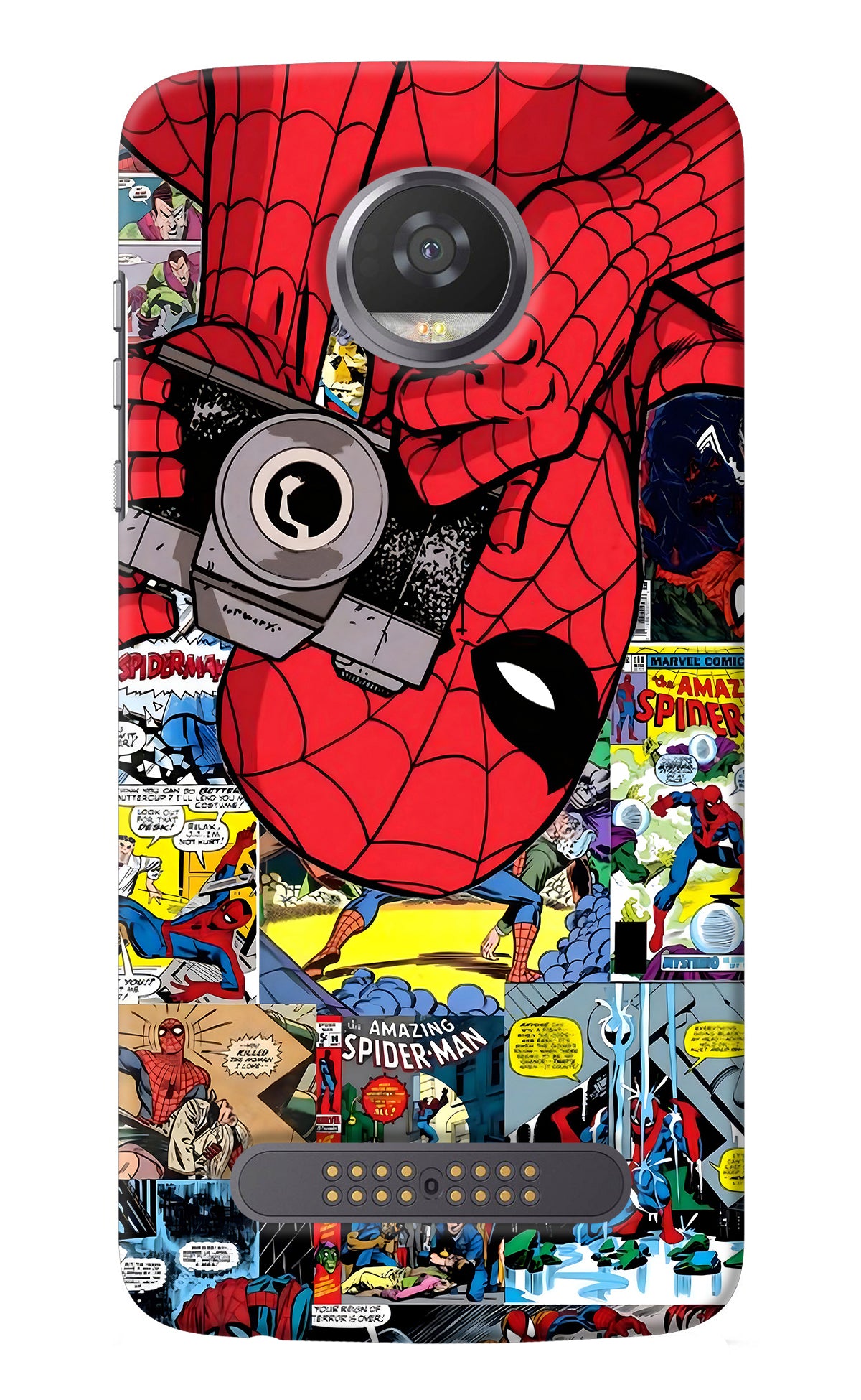 Spider Man Moto Z2 Play Back Cover