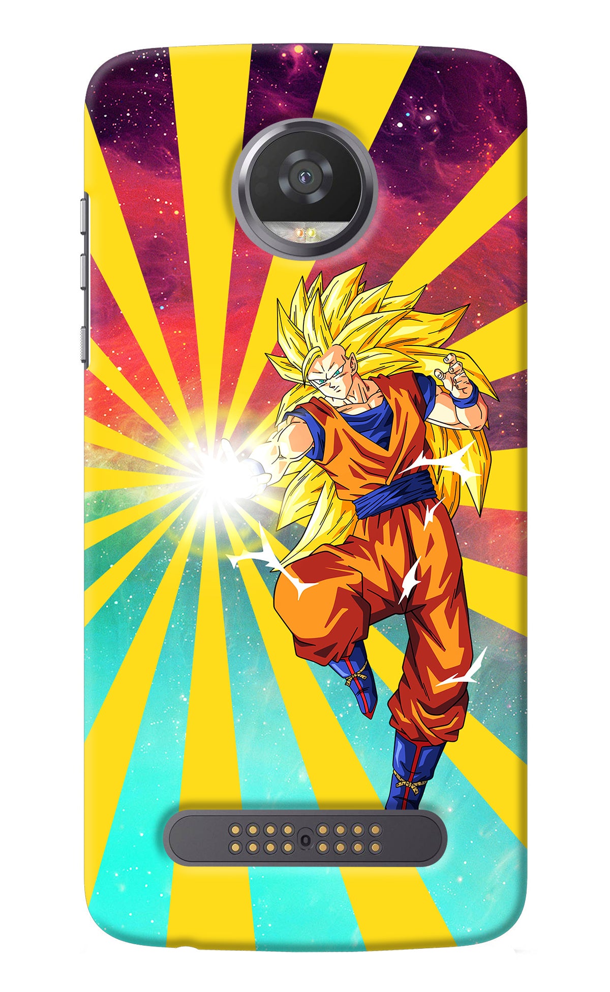 Goku Super Saiyan Moto Z2 Play Back Cover