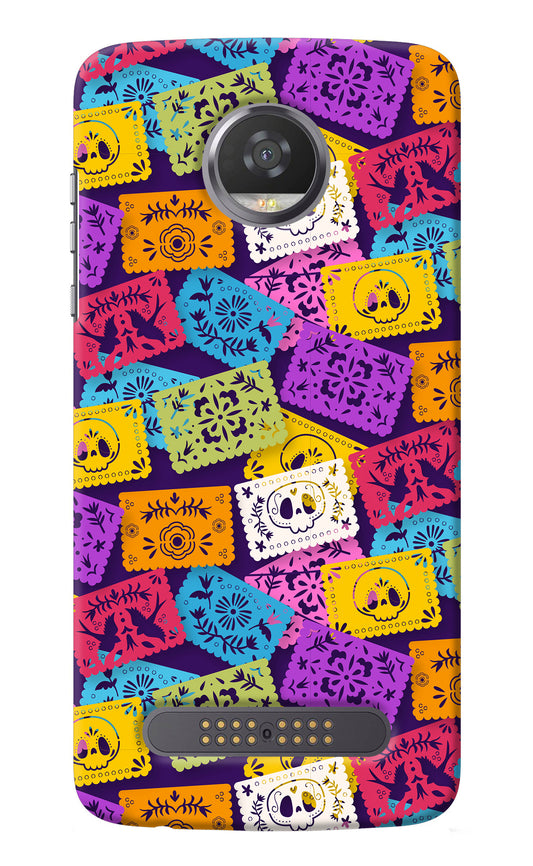 Mexican Pattern Moto Z2 Play Back Cover