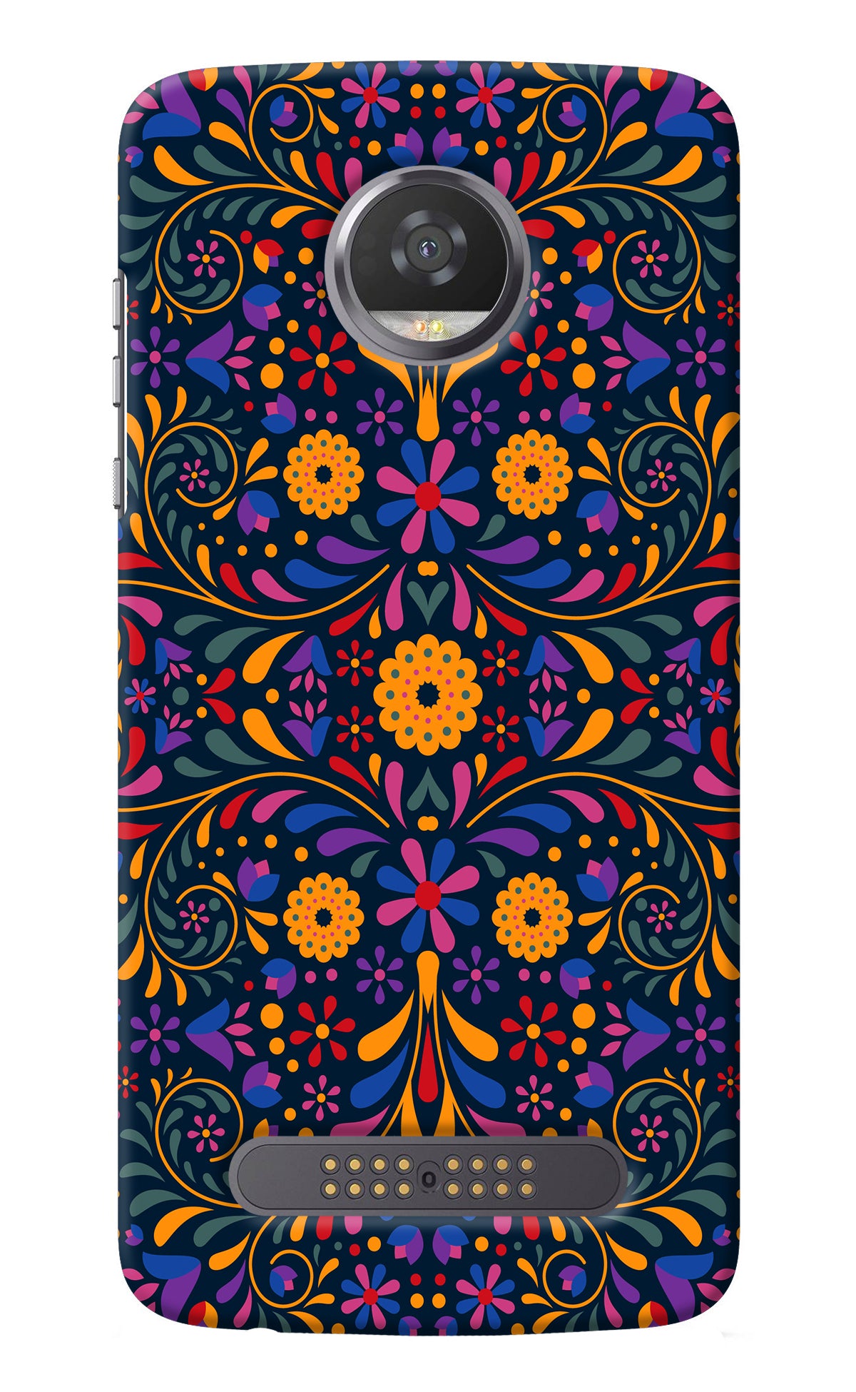 Mexican Art Moto Z2 Play Back Cover