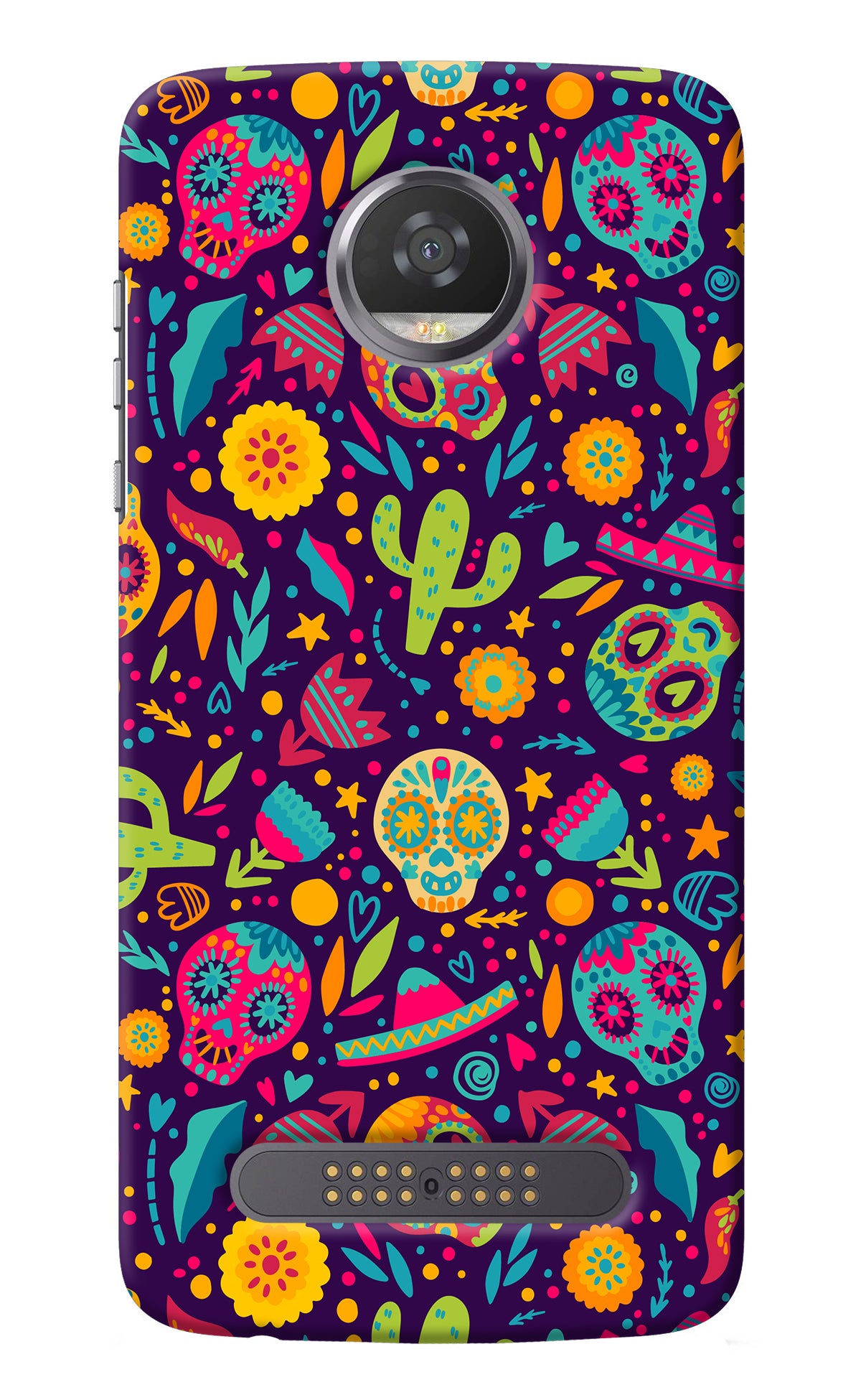 Mexican Design Moto Z2 Play Back Cover