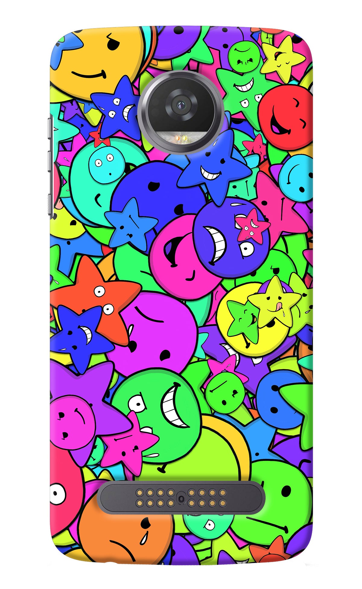 Fun Doodle Moto Z2 Play Back Cover