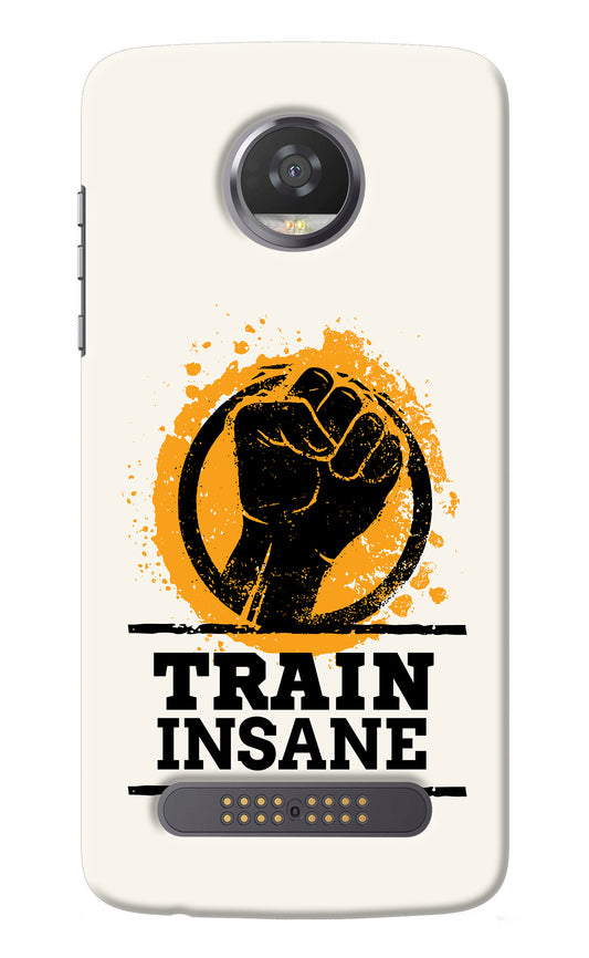 Train Insane Moto Z2 Play Back Cover