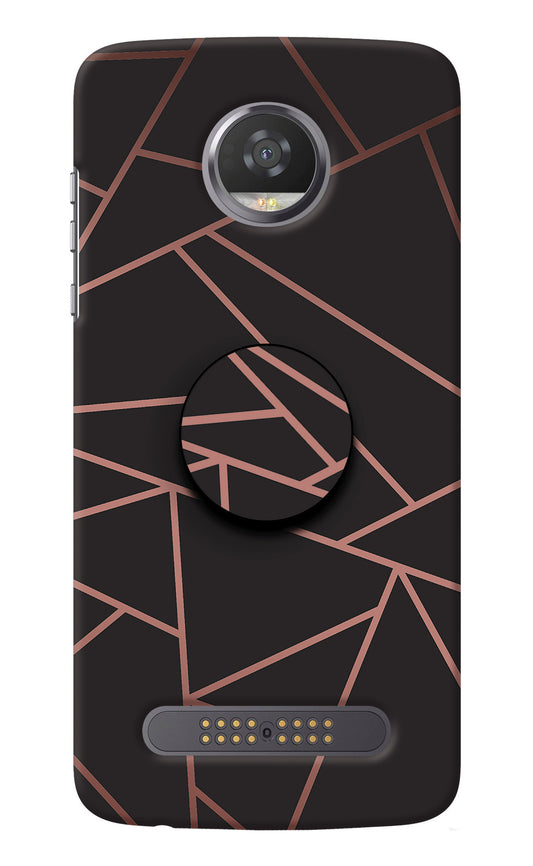 Geometric Pattern Moto Z2 Play Pop Case
