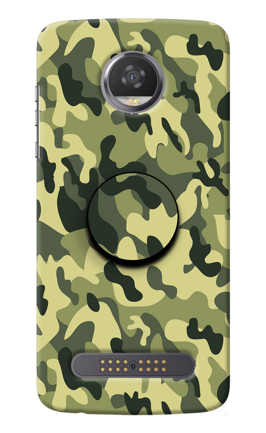 Camouflage Moto Z2 Play Pop Case
