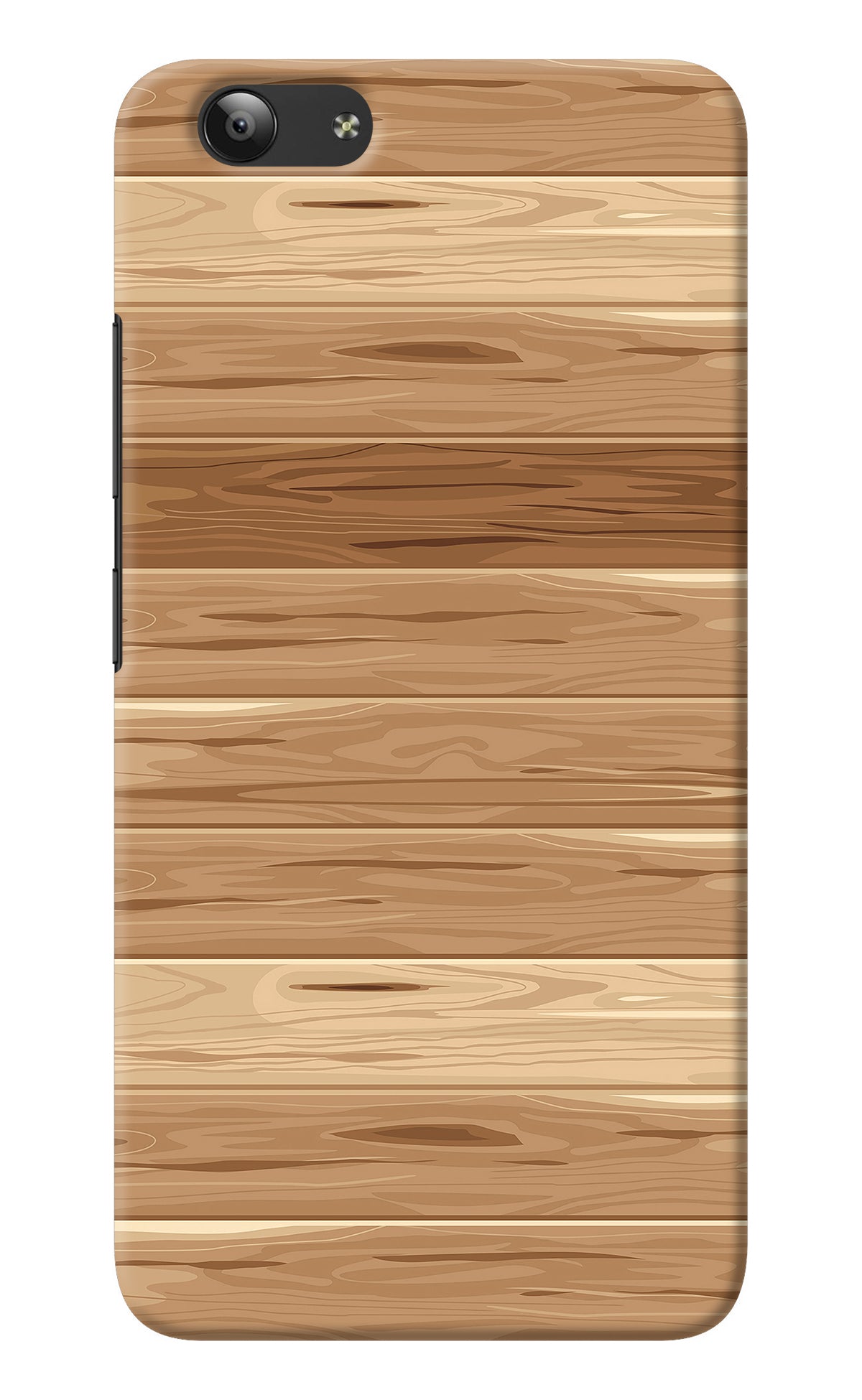 Wooden Vector Vivo Y53 Back Cover