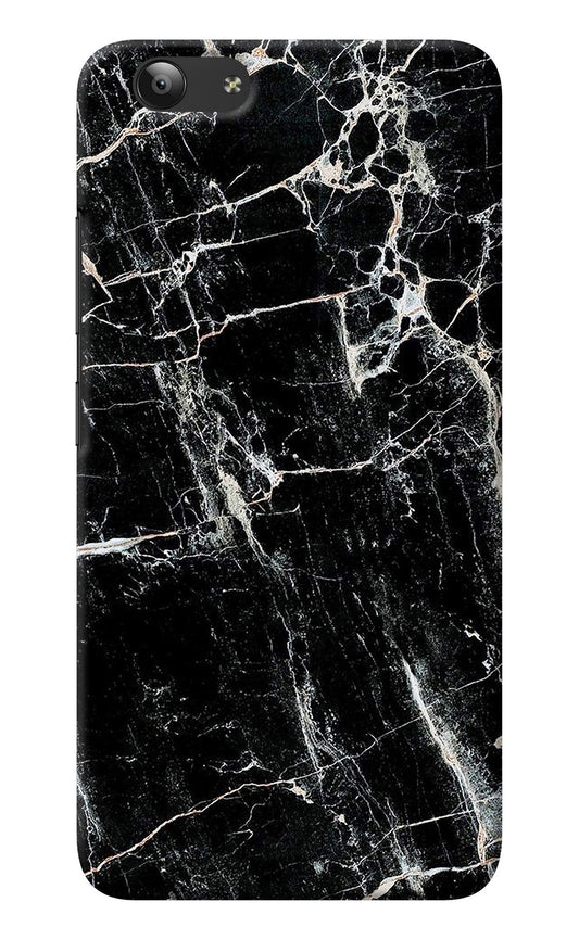 Black Marble Texture Vivo Y53 Back Cover