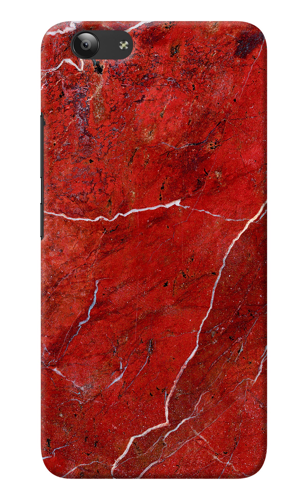 Red Marble Design Vivo Y53 Back Cover