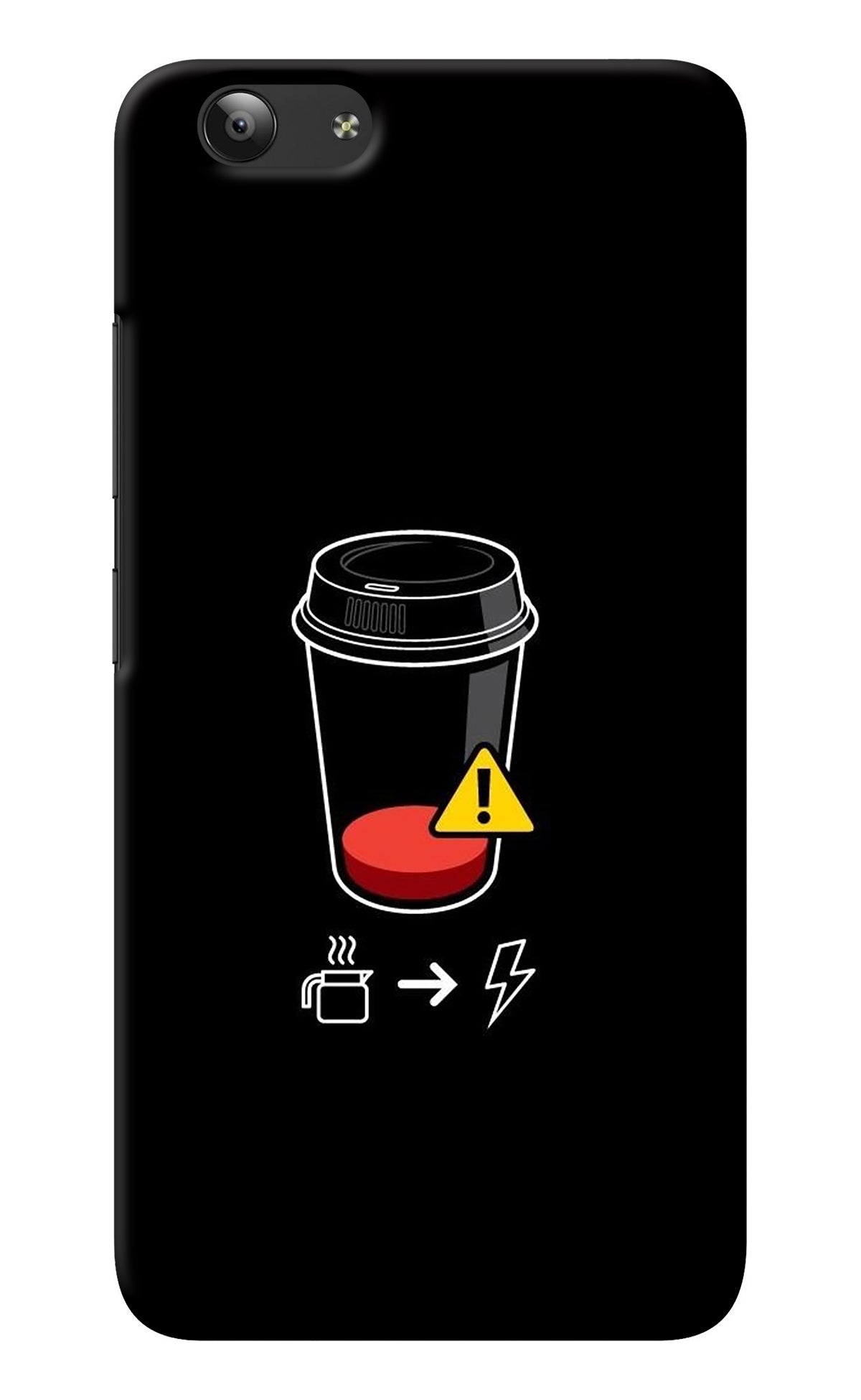 Coffee Vivo Y53 Back Cover