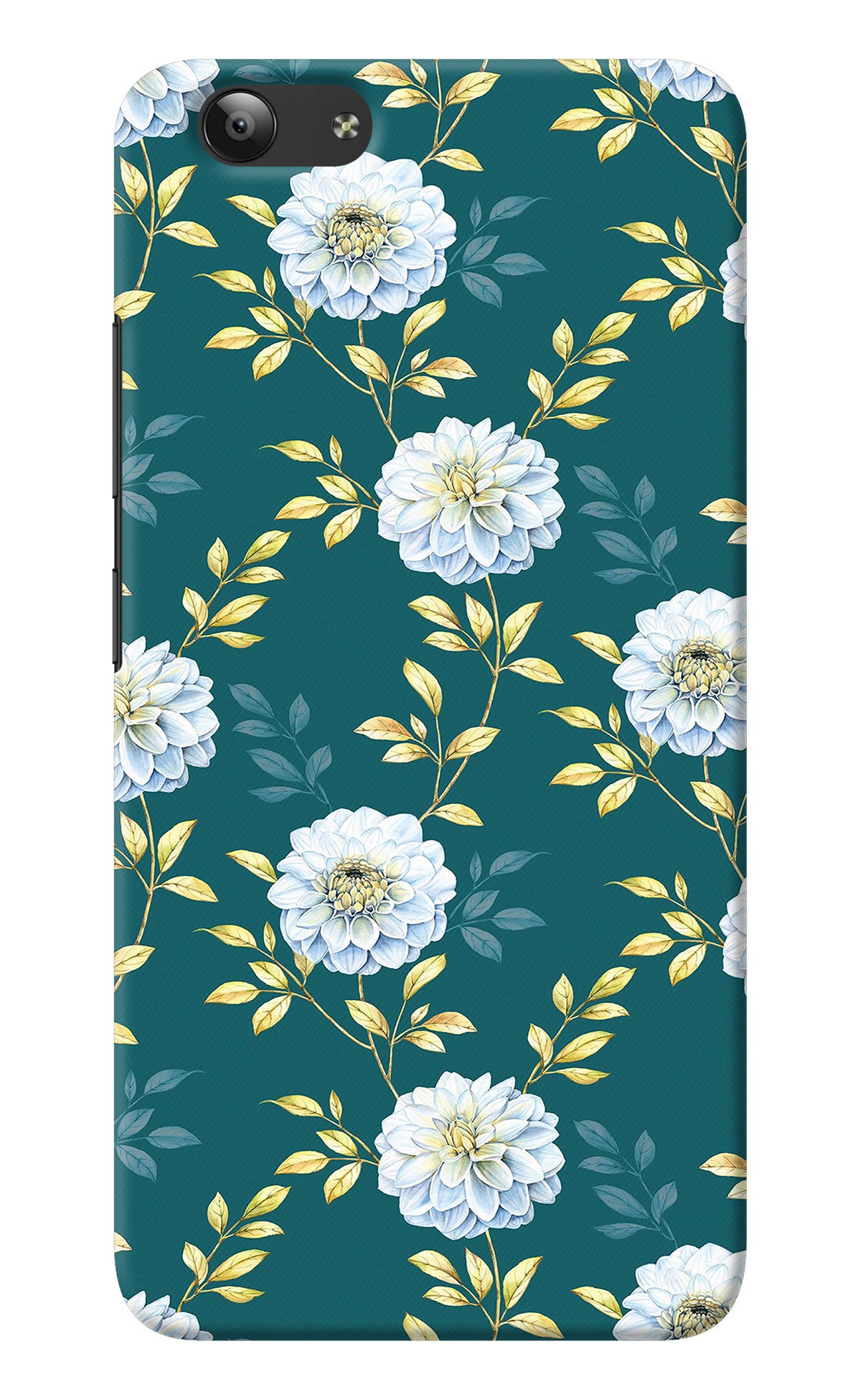 Flowers Vivo Y53 Back Cover