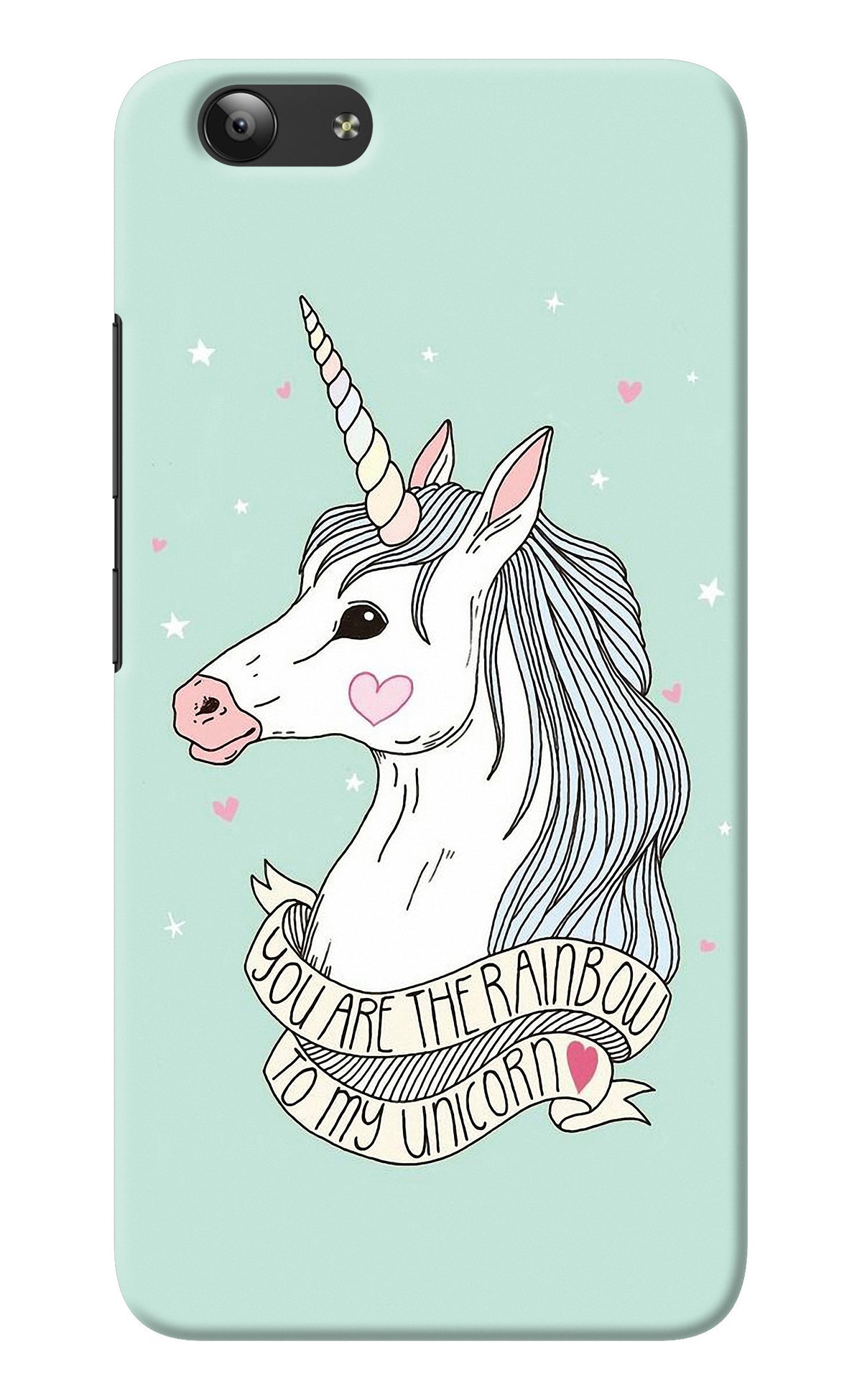 Unicorn Wallpaper Vivo Y53 Back Cover