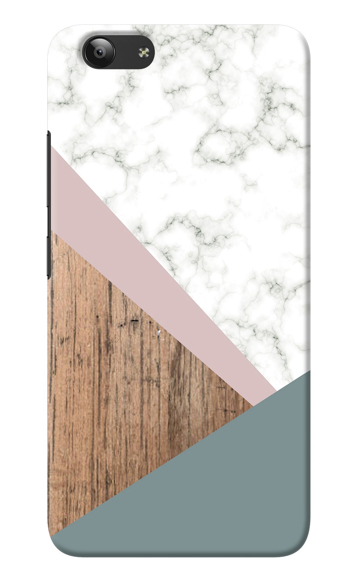 Marble wood Abstract Vivo Y53 Back Cover