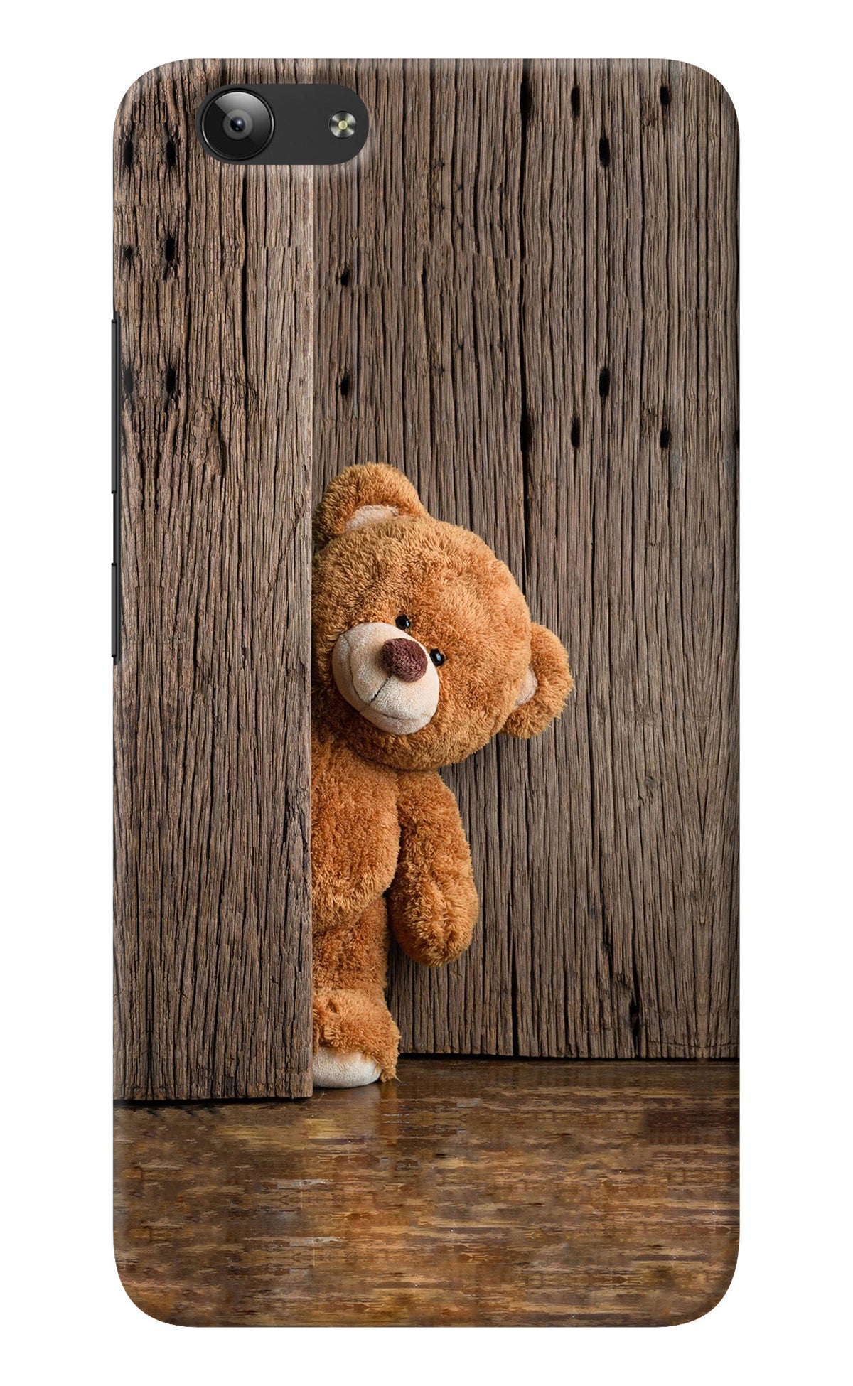 Teddy Wooden Vivo Y53 Back Cover