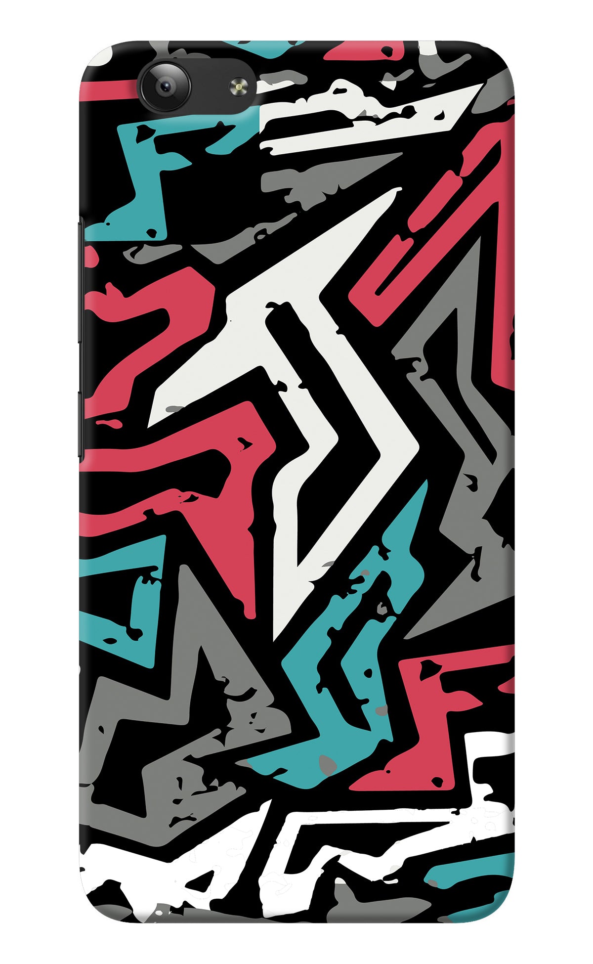 Geometric Graffiti Vivo Y53 Back Cover