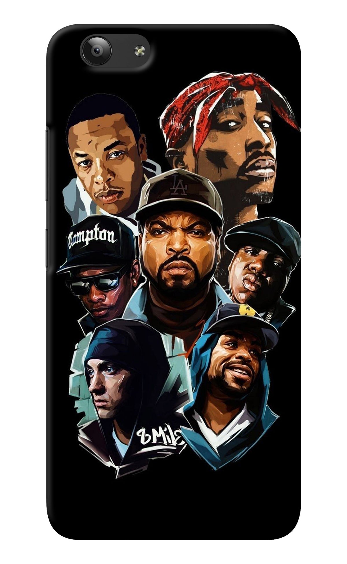 Rappers Vivo Y53 Back Cover