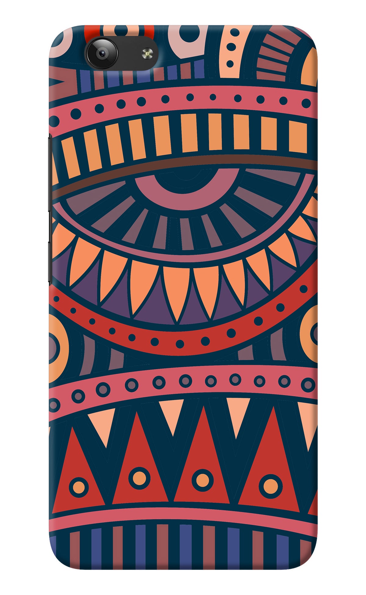 African Culture Design Vivo Y53 Back Cover