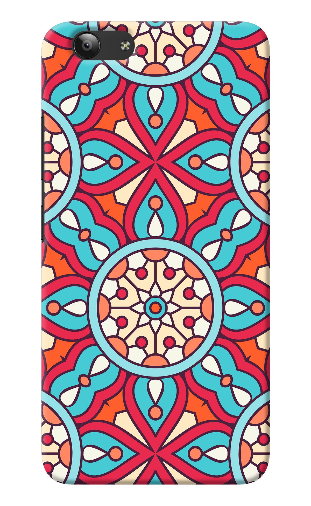 Mandala Geometric Vivo Y53 Back Cover